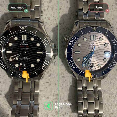 fake omega seamaster|how to identify omega seamaster.